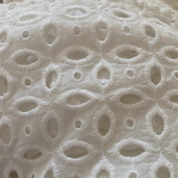 NWT ANTHROPOLOGIE Somerset Mini Dress White Eyelet Edition 3X - Picture 7 of 14